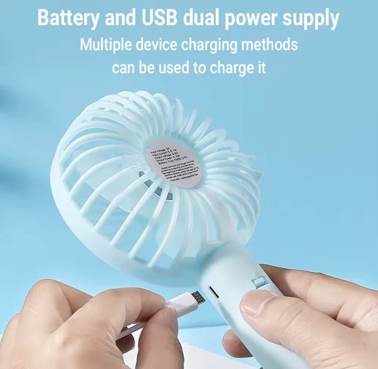 Portable Air Hand Fan