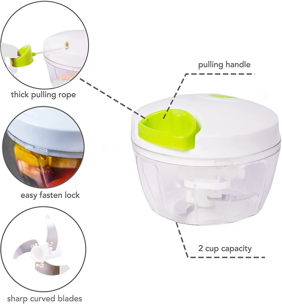 Best Quality Manual Spin Cutter For Kitchen