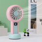 LED Digital Display Rechargeable Mini Fan